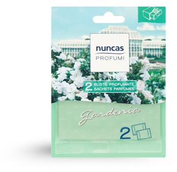 Nuncas Sachet Parfumé - pour Tiroirs - Gardenia - 2 Pièces
