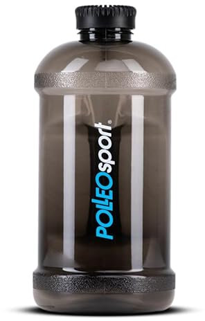 Polleo Sport Water Gallon 1890 ml Grey, BPA & DEHP free