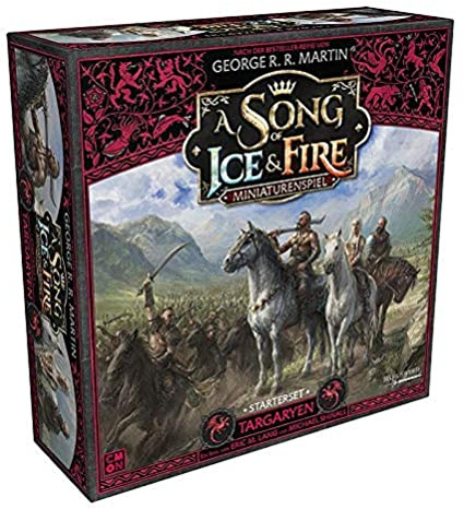 CMON, A Song of Ice & Fire – Targaryen, Starterset, Tabletop, 2 Spieler, Ab 14+ Jahren, 45+ Minuten, Deutsch, Mehrsprachig, Mehrfarbig, Bunt