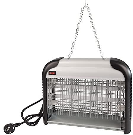 Windhager Fluginsekten Schutzlampe Comfortable +, Insektenvernichter, Insektenlampe, Mückenvernichter, Mückenschutz, Gift-und chemiefrei, für 100m², 20Watt, 03529