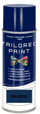 RAL5013 Cobalt Blue MATT Aerosol Paint Can Direct MATT Paint RAL Colour Code For Wood, Metal, Plastic, PVC, UPVC, Fascia Boards - Indoor & Outdoor