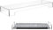 DOITOOL Housse De Clavier, Acrylique Transparent Anti-Chat Couverture De Clavier Fil 104 Touches, Protege Mécanique Couvercle De Clavier D'ordinateur, Protege Clair De Clavier pour Clavier sans