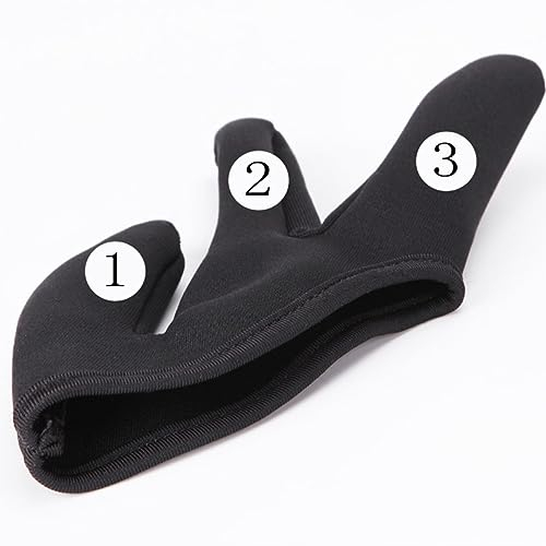 Beaupretty Drei-finger-abdeckung Für Friseur Hitzebeständig Umweltfreundliches Material Langlebig Für Haarglätter Und Curling Passend Für Hände