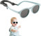 AONAYO Sonnenbrille Baby,Baby Sonnenbrille,6 Monate – 3 Jahre Alt Sonnenbrille Kinder,Mit Verstellbarer Silikonlinse,Sonnenbrille Mit Weichem Rand,Geeignet FüR Kleinkinder,Jungen,MäDchen