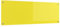 vidaXL Küchenrückwand Gelb 120x40x0,6 cm Hartglas