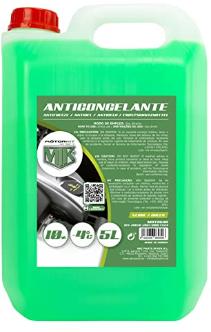 Motorkit MOT3536 Antigelo, Verde, 5 L