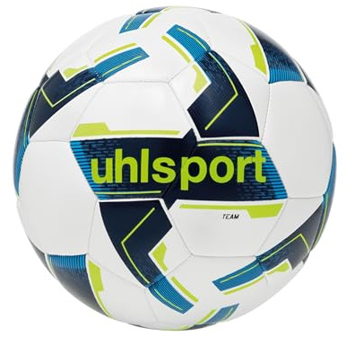 uhlsport Pallone squadra Nero/Marine/Fluo Gelb 4