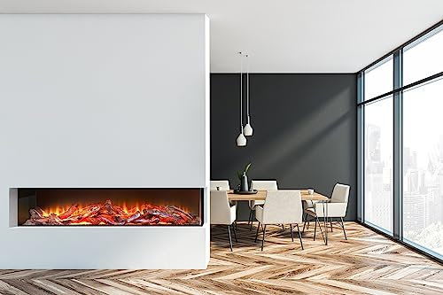 Acantha Ignis 1500 Corner View Media Wall Electric Fire