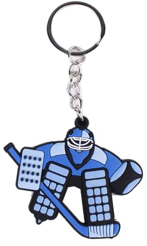 XINYIN Ice Hockey Sport Pendant Key Cartoon Winter Sports Charm Key Car Key Holder Bag Pendant Handbag Accessories Ice Hockey Keyring, G
