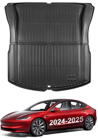 KUNIST Trunk Mat for Tesla Model 3 2026, All Weather TPE Trunk Protector