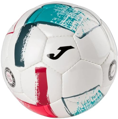 Joma Dali II Ball 400649-497 - Balón de fútbol Unisex, Color Blanco, Talla 4 EU