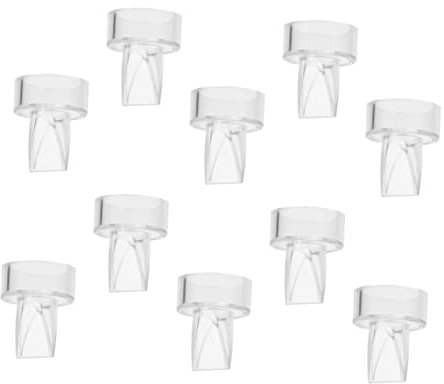 Abaodam 30 Stk Zubehör für Milchpumpen Handmilchpumpen Zubehör Zubehör Rückflussschutz Brustpumpenventil manuelle Silikonventile für Milchpumpen Pumpenteile tragbar