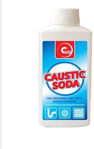 Drain cleaners and unblockers 1KG Caustic Soda Drain Cleaner Caustic Soda Powder Sink & Drain cleaner strong the original and best kitchen drain unblocker