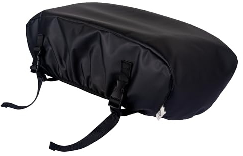 Small Winch Cover, Weather Resistant Dustproof Cover Ideal for Electric Winches 2500 to 5500 lbs, Heavy Duty Waterproof UV-resistant Winch Protective Cover, Indoor/Outdoor Use