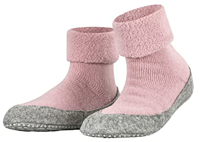 FALKE Stoppersocken Cosyshoe W Hp Wolle rutschhemmende Noppen 1 Paar, Rot Almond Blossom 8449, 37-38