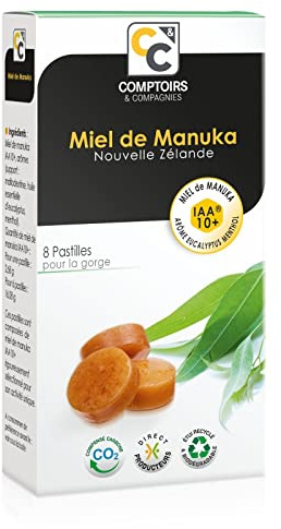 COMPTOIRS ET COMPAGNIES - Pastiglia di Miele Di Manuka IAA10+ e Eucalipto - 22g