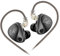 EZEAR KZ Castor - Cuffie intrauricolari per monitor, accordatura regolabile, doppio driver IEM, cuffie HiFi cablate per musicisti, bassi profondi, per basso pop (Versione super bass, senza microfono)