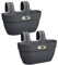 elho Vibia Campana Easy Hanger M - Übertopf für Balkon & Außen - 100% Recycelter Kunststoff - 2er Set - L36 x W24.1 x H26.5 cm - Schwarz/Anthrazit