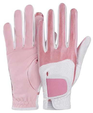 Paire de Gants de Golf pour Femme, Gants de Golf antidérapants et légers