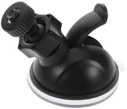 HOMSFOU Soporte De Ventosa para Cámara Base De Ventosa Soporte para Cámara De Coche Mini De para Grabadora De Conducción El Parabrisas del Coche