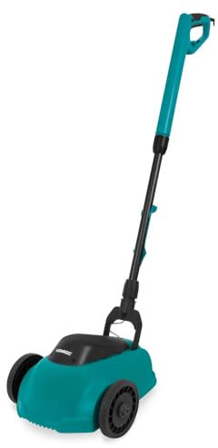 VONROC Mini Tosaerba Elettrico 350W – 22 cm – Taglio e Mulching – 3 Altezze di Taglio – Ideale per Piccoli Giardini – Incl. Strumento di Pulizia