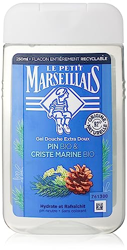 Le Petit Marseillais Extra Sanfte Pflegedusche mit Kiefer und Meeresfenchel, 250 ml