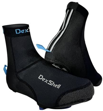 DexShell Heavy Duty Neoprene Water Resistant Cycling Overshoes - S Black