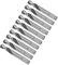 CoCud Forets Hélicoïdaux en Acier à Grande Vitesse, 5mm Diamètre 42mm Longueur, Foret Hélicoïdal Droit – (Applications : pour Métal, Bois, Plastique, Aluminium), 10 Pièces