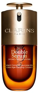 Clarins Double Serum 30ml | Anti Aging Face Serum | Visibly Firms, Smoothes, Boosts Radiance, and Refines Pores | 24H Hydration | All Skin Types