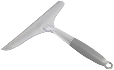 CONGARTENO Portable Window Squeegee Glass Cleaner with Ergonomic Handle Windscreen Wiper for Bathroom Kitchen Car Lightweight and Non-Slip for Efficient Glass Surface Cleaning