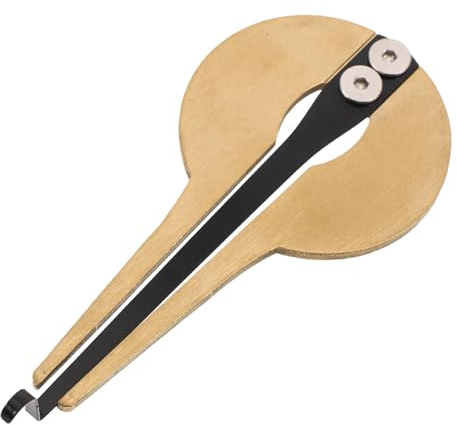 minkissy Jaw Harp Mongolisk Maultrommel med Hållbar Ren Rund Design Traditionellt Ryskt Slagverksinstrument för Professionella och Musikentusiaster