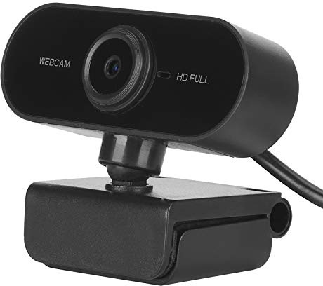 Bewinner HD 2K -Webcam, USB-Webkamera für PC, Autofokus-Webcam Eingebautes Schallabsorptionsmikrofon für Videokonferenzen, Webcast, Videoanruf