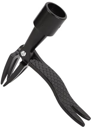 Akozon Extractor de Malezas de pie: Herramienta Portátil para Recoger Malezas de Aleación de Aluminio con 4 Cabezales de Garra Antideslizantes para un Deshierbe Eficiente