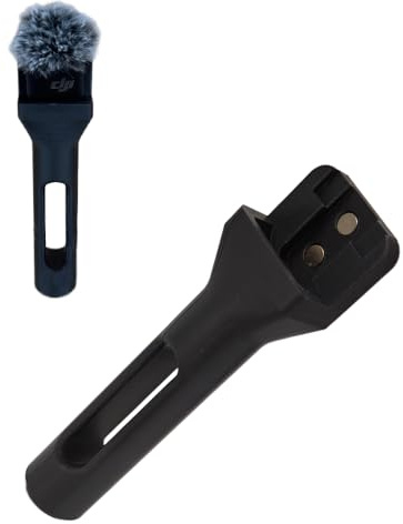 Générique Adaptateur pour Microphone d'interview Microphone à Main Adopteur Poignée de Microphone Adopteur pour DJI MIC Mini Support pour microphone d'interview sans fil