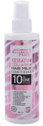 Softto+Plus 10-i-1 Keratin Collagen Conditioner – intensiv hårvård