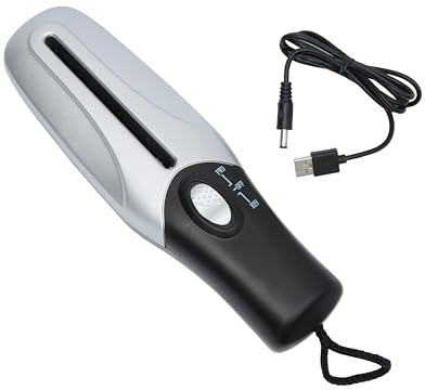 Coopers of Stortford - Handheld Paper Shredder - Mini USB or Battery Operated - Shreds Folded A4 into 6mm Strips - Lightweight & Compact Design - Ideal for Home or Office