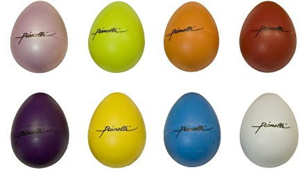 8 Egg Coctelera, Sonajero Huevos diferentes colores y tonos