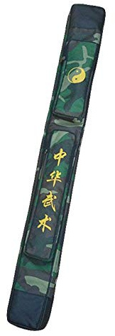 Bokken Carry Bag Canvas with Pockets PU Single & Double Layer of Sword Bag