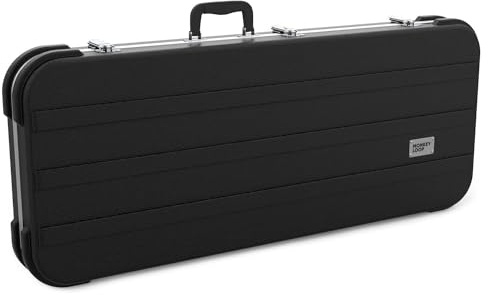 MONKEY LOOP Forest Electric - Estuche de ABS para Guitarra Eléctrica - Funda Rígida para Guitarra - Forro Interior de Terciopelo - Asa Ergonómica con Agarre Cómodo - Diseño Clásico