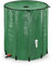 VA-Cerulean Regentonne,750L Klappbar Wassertank,Wassersammler,Zisterne, Regenwassertonne mit Deckel Inkl. Hahn, Filter, Schutznetz, Überlaufventil und Schlauchschnelladapter,Grün,150 Gallonen