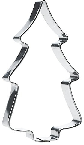 GastroMax Tannenbaum-Ausstecher – Plätzchenausstecher für originelle Kekse – Edelstahl-Ausstechform – perfekt für Weihnachten – 11 cm – einfaches Ausstechen