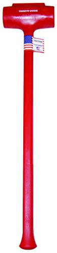Trusty-Cook - Polyurethane Dead Blow Hammer (192 oz, Red)