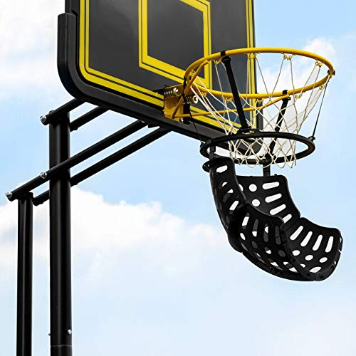 FORZA Basketballtrainer │ Basketball Wurftrainer für jeden Korb │ 180 Grad Ballrücklaufsystem