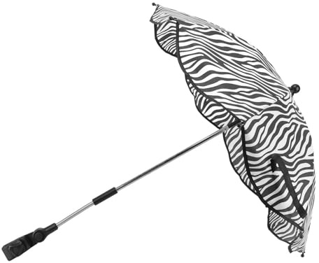 Ombrello per Passeggino, Ombrellone Universale Portatile per Sedia Pieghevole con Protezione UV UPF50, Regolabile a 360 Gradi, Clip Universale (#10)