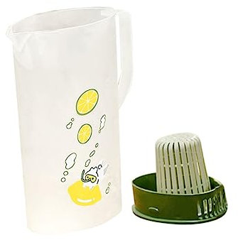 Holibanna Brocca Per Acqua Coperchio Capacità Ampia Per Bevande Quotidiane Per Casa o Ufficio Realizzata Materiali