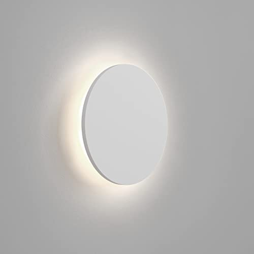 Astro Eclipse Round 250 LED 3000K, Wandleuchte für den Innenbereich, übermalbarer Gips-LED-Streifen, entworfen in Großbritannien – 1333020 – 3 Jahre Garantie