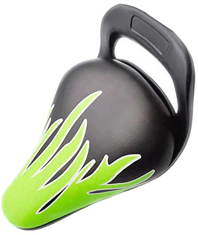 harayaa Sella per Bicicletta per Bambini, Ergonomica, Imbottita in Memory Foam, con Superficie in PU Impermeabile E Texture in PVC, Adatta per BMX, Gravel E T, Verde