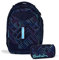 Satch Match Schulrucksack Set 2tlg. (Purple Laser)