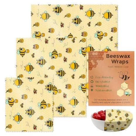 Beeswax Food Wraps, Organic Beeswax Wrap, Eco-Friendly Food Storage, Reusable Wraps for Food, Zero Waste Beeswax Wrap, Sustainable Food Wraps, Wraps, Bread Storage Wrap, Beeswax Sandwich