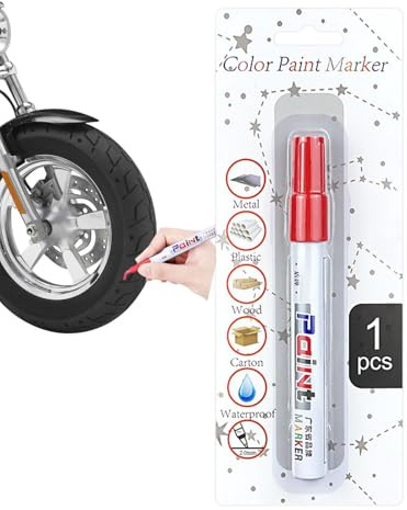 Bolígrafo de pintura para neumáticos, portátil, de larga duración, accesorios de retoque de coche, herramienta multifuncional de reparación de pintura de vehículos para SUV, sedanes